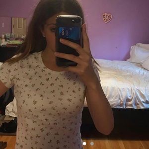 Short sleeve brandy shirt